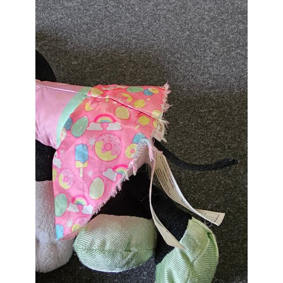 Disney Minnie Mouse Plush Doll-Winking Donut Bow & Pink Ice Cream Dress-10.5" - Picture 7 of 10